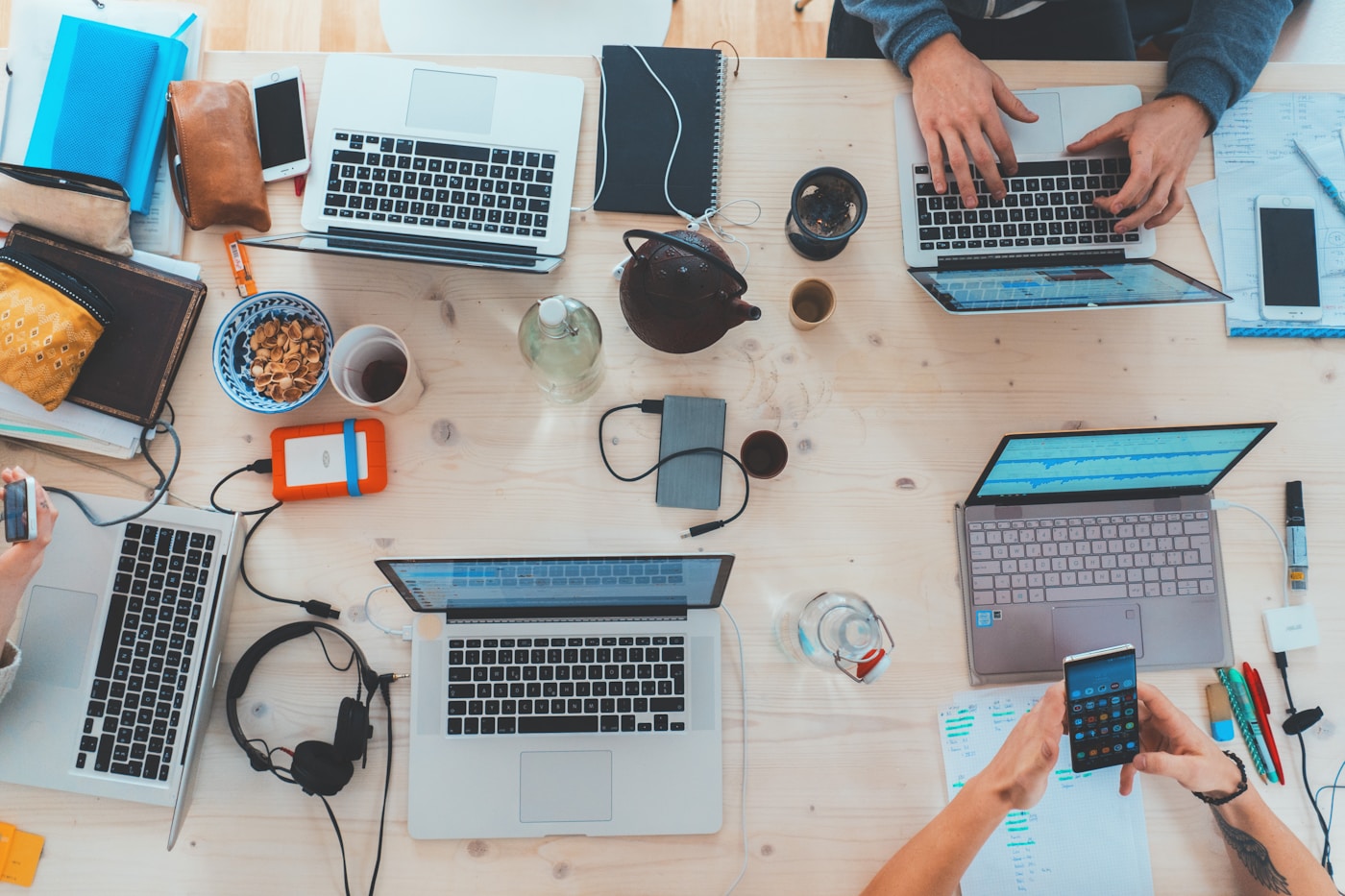 Atlas Materials team in the studio